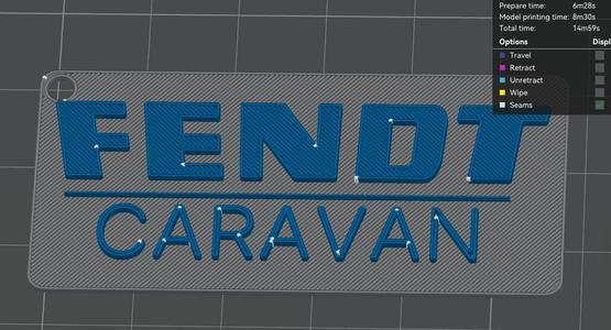 Fendt Keychain