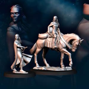Bloody Elf Maiden - Foot and Mounted | Bloody Elves | Davale Games | Fantasy