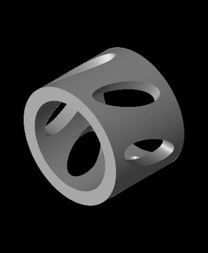 Spool adapter Flashforge maker pro.stl