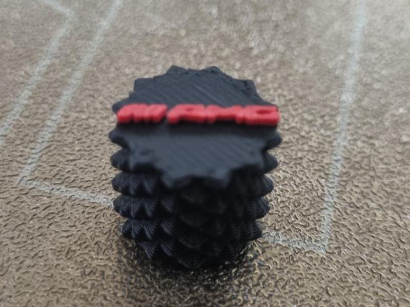 Mercedes-AMG logo tire valve cap
