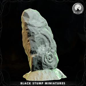 Bog Megalith B, scatter environment