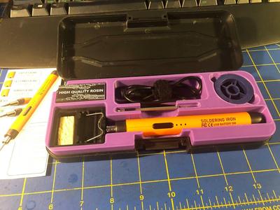 Cordless Soldering Iron - Case Insert