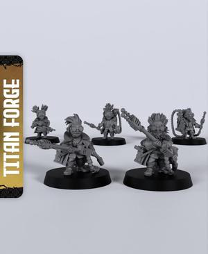 Gnome Zappers - With Free Dragon  - 5e DnD Inspired for RPG and Wargamers