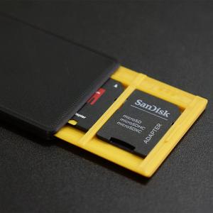 Minimalistic Card-sized SD Card Holder