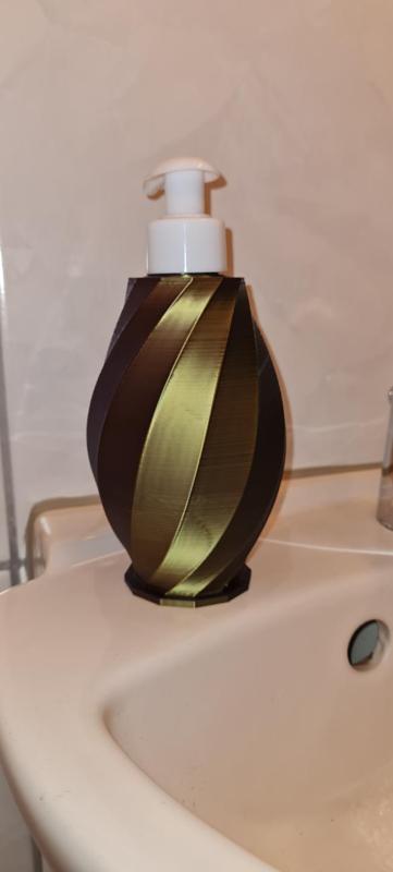 Twisted Soap Dispenser
