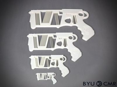 One Piece Compliant Mechanism Blaster (Mark Rober)