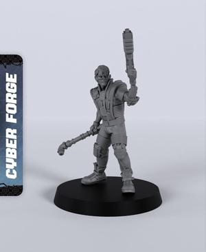 Matt the Hacker - With Free Cyberpunk  - Sci-Fi Gift Ideas for RPG and Wargamers