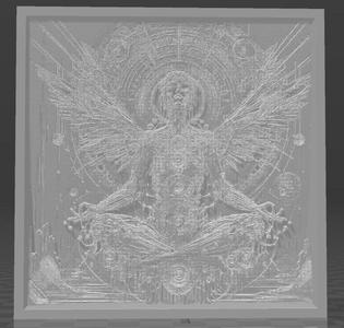 Vita Machinae Xadamai's album cover litophane