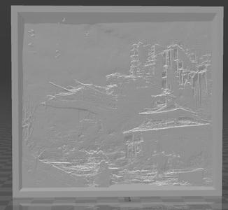 A Hurtful Day Xadamai's album cover litophane