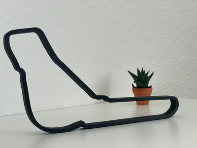 Formula 1 Track Monza GP 2D Art