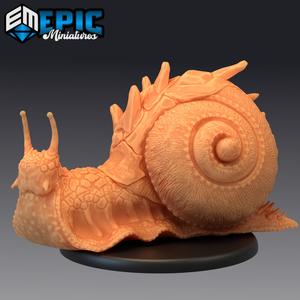 Boulder Snail / Mountain & Canyon Encounter / Falling Slug Creature