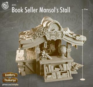 Book Seller Mansol's Stall (Pre-Supported)