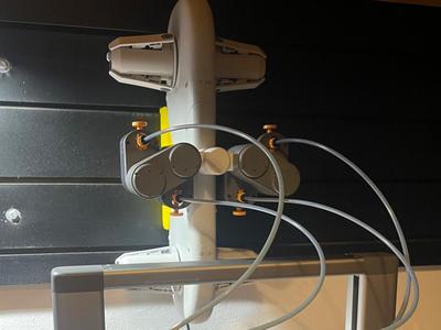 AMS lite mount for slatwall/grooveboard organizer