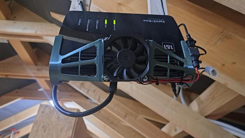 Fritzbox Fritz!Box 7530 Fanholder / Lüfterhalter 60x60