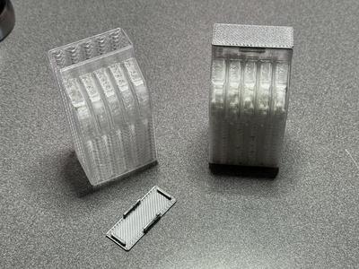 Spiral Vase Desiccant Box for Bambu AMS
