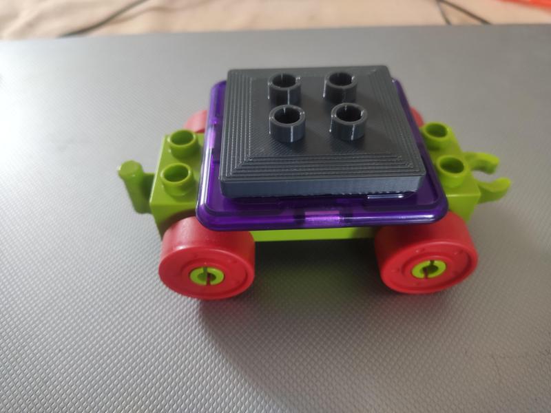 Přechodka Lego duplo/magformers V2