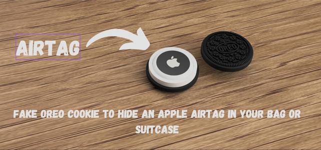 AIRTAG FAKE OREO COOKIE