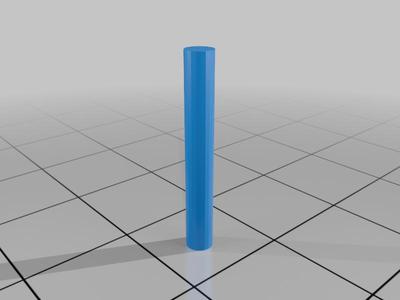 Small stuff organizer - Plastic peg for hinge