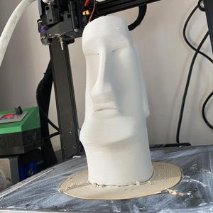 Moai statue(fiexed for Clay)
