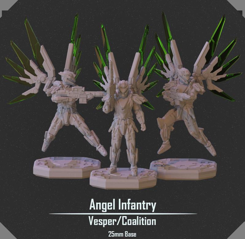 Angel Infantry Machine Gun