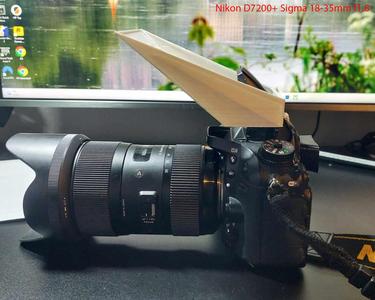 Flash diffuser Nikon D7200