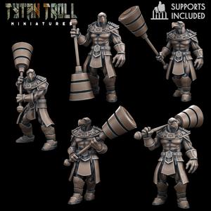 Amber Golem Pack [Pre-Supported]