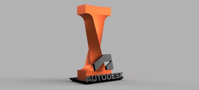Autodesk Inventor - Desk Display Logo Emblem