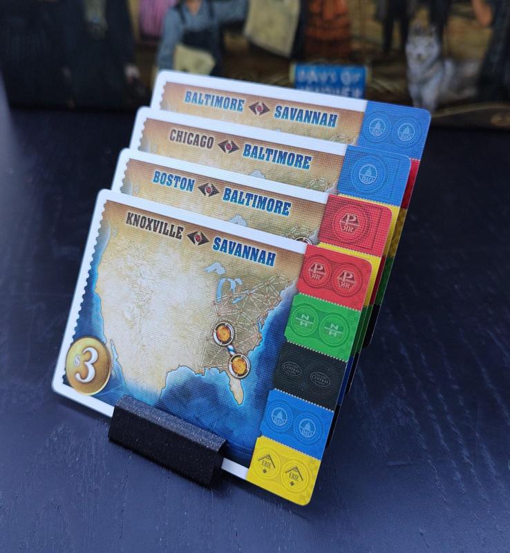 Ticket to Ride: Legends of the West - Ticket stand 