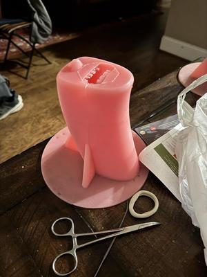 Intubation Trainer with variations for difficulty