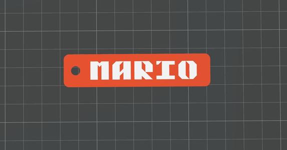 Llavero Mario