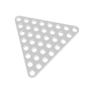 Plate TRI CRNR BU08x00.25 - SPN-PLT-0019
