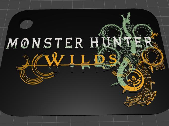 Moster Hunter Wilde Keychain