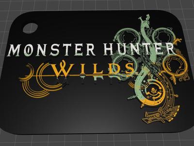 Moster Hunter Wilde Keychain