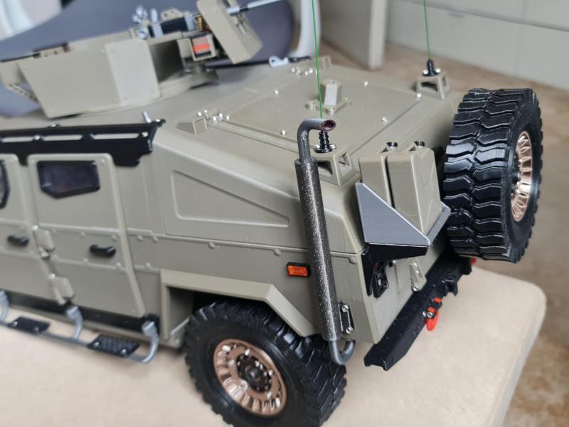 Vamtac exhaust (for catmaw 1:10 model)