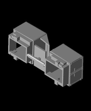 1/87 Pickup cap set 3 kit