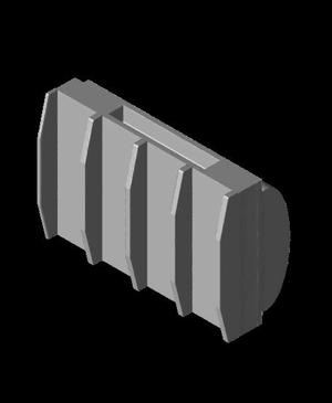 1/87 Scale M50 Water Tank Bed.stl