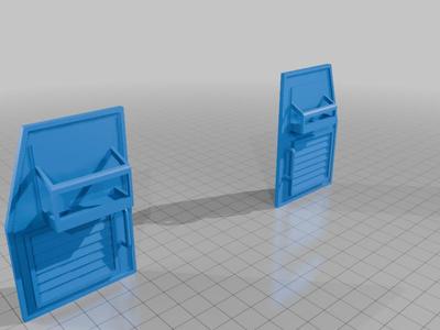 HISS Tank Rear Panels