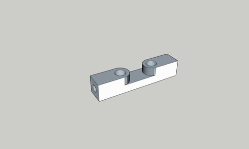  Five33 Footy - Spare Rear Aluminum Fitting