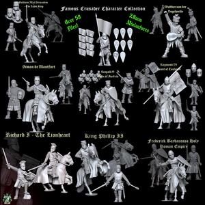 Famous Crusader Character Collection