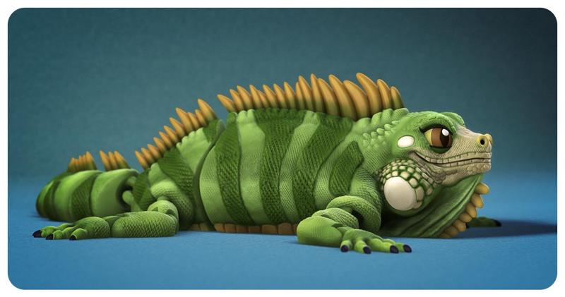 Flexi Iguana