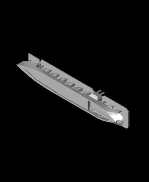 1250 Scale USS Langley CV-1.stl