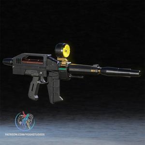 Gundam Gun 3D Printer STL File