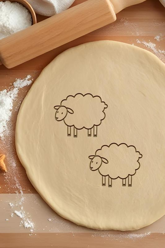 Sheep Cookie Cutter, Biscuit Cutter