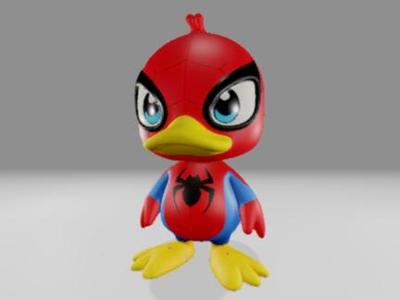 Spiderman duck