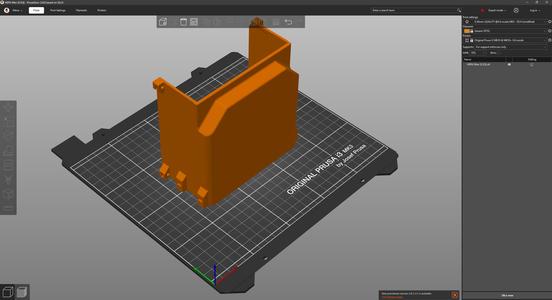 [Prusa] Box HEPA Filter Enhanced (Noctua NF-F12 fan simplified assembly remix)