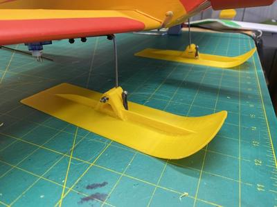 Large Ski with Reinforcing