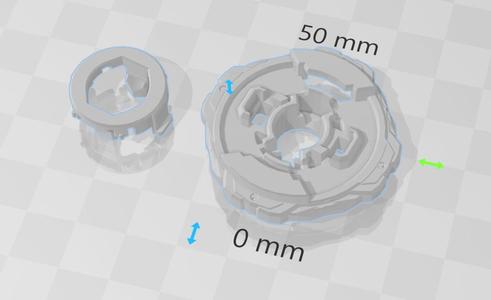 beyblade x 4-55 ratchet
