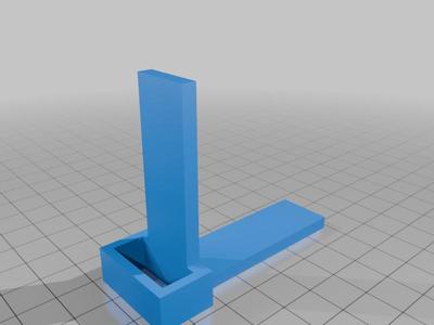 Monitor Vertical Glasses Holder