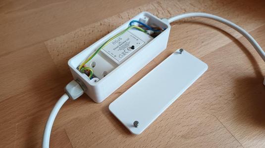 Gehäuse für Tasmota smart Schalter Nous L6T - esp8266