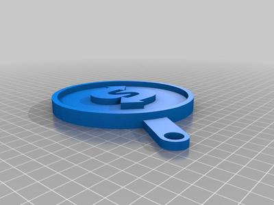 subway logo keychain
